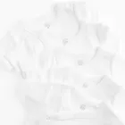 Cool Club, Body niemowlęce z krótkim rękawem, białe, zestaw, 5 szt.