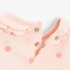 Cool Club, Body sukienka dziewczęce z długim rękawem, różowe