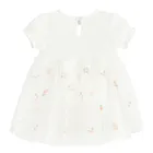 Cool Club, Body sukienka dziewczęce z krótkim rękawem, białe