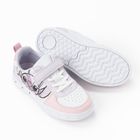 Cool Club, Buty sportowe dziewczęce, białe, świecąca podeszwa, Lilo i Stitch