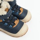 Cool Club, Buty zimowe chłopięce, pachnące, granatowe, Zdrowa Stopa, ocieplane, podeszwa Bio-Protect