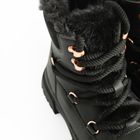 Cool Club, Buty zimowe dziewczęce, ocieplane, czarne