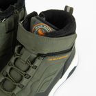 Cool Club, Buty zimowe, zielone, ocieplane, skórzana wkładka