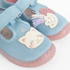 Cool Club, Kapcie dziewczęce, niebieskie, Zdrowa Stopa, Comfort-Fit