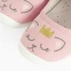 Cool Club, Kapcie dziewczęce, różowe, skórzana wkładka, Zdrowa Stopa