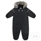Cool Club, Kombinezon chłopięcy z kapturem, ocieplany, czarny