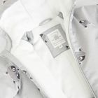 Cool Club, Kombinezon chłopięcy z kapturem, ocieplany, szary