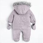 Cool Club, Kombinezon dziewczęcy z kapturem, jasnofioletowy