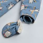 Cool Club, Kombinezon narciarski chłopięcy z kapturem, niebieski, wypełnienie Primaloft