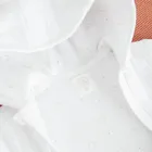 Cool Club, Kombinezon przejściowy niemowlęcy z kapturem, muślinowy, biały