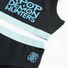 Cool Club, Komplet bielizny dziewczęcy, Top, Majtki, czarny, K-Pop Demon Hunters