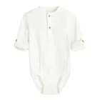 Cool Club, Komplet chłopięcy, Body muślinowe z długim rękawem, Szorty, Szelki, mix