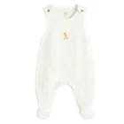 Cool Club, Komplet dziewczęcy, ażurowy, Body z długim rękawem, Śpiochy, biały