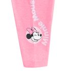 Cool Club, Komplet dziewczęcy, T-shirt, Legginsy, kolarki, różowy, Myszka Minnie