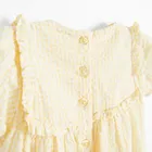 Cool Club, Komplet muślinowy dziewczęcy, Sukienka z krótkim rękawem, Szorty bloomersy, mix