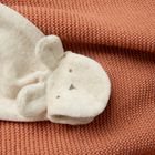 Cool Club, Komplet niemowlęcy, Bluza, Półśpiochy, welurowy, beżowy