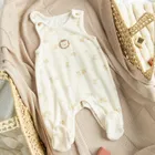 Cool Club, Komplet niemowlęcy, Body z długim rękawem, Śpiochy, welurowe, mix