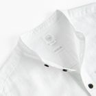 Cool Club, Koszula chłopięca z krótkim rękawem, regular, biała