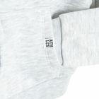 Cool Club, Krótka bluza dziewczęca z kapturem, rozpinana, szara