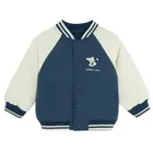 Cool Club, Kurtka bejsbolówka chłopięca z kapturem, rozpinana, niebieska