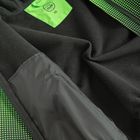 Cool Club, Kurtka softshell chłopięca z kapturem, zielono-czarna