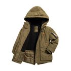 Cool Club, Kurtka zimowa chłopięca z kapturem, khaki, parka