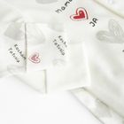 Cool Club, Pajac chłopięcy, biały, zestaw, 2 szt.