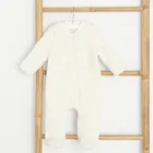 Cool Club, Pajac niemowlęcy, ocieplany, ecru