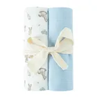 Cool Club, Pieluchy muślinowe chłopięce, 70-80cm, mix, zestaw, 2 szt.