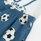 Cool Club, Piżama chłopięca, biało-niebieska