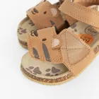 Cool Club, Sandały chłopięce, brązowe, skórzana wkładka