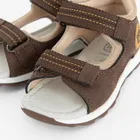 Cool Club, Sandały chłopięce, brązowe, skórzana wkładka