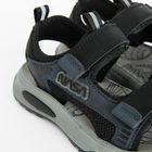 Cool Club, Sandały chłopięce, czarne, skórzana wkładka, NASA