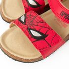 Cool Club, Sandały chłopięce, czerwone, skórzana wkładka, Spider-Man