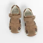 Cool Club, Sandały chłopięce, pachnące, brązowe, Zdrowa Stopa, podeszwa Bio-Flex, Myszka Miki