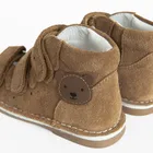 Cool Club, Sandały chłopięce, profilaktyczne, skórzane, brązowe, Zdrowa Stopa