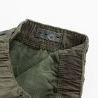 Cool Club, Spodnie chłopięce materiałowe, ocieplane, khaki