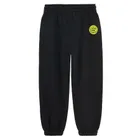Cool Club, Spodnie dresowe chłopięce, oversize, ocieplane, czarne, SpongeBob