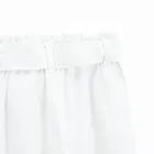 Cool Club, Spodnie materiałowe dziewczęce, z lnem, culotte, białe