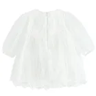 Cool Club, Sukienka dziewczęca z długim rękawem, biała