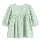 Cool Club, Sukienka dziewczęca z długim rękawem, zielona