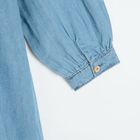 Cool Club, Sukienka jeansowa dziewczęca z długim rękawem, denim