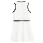 Cool Club, Sukienka tenisowa dziewczęca bez rękawów, biała