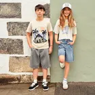 Cool Club, T-shirt chłopięcy, beżowy