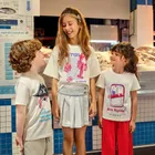 Cool Club, T-shirt dziewczęcy, biały