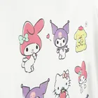 Cool Club, T-shirt dziewczęcy, biały, Kuromi