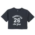 Cool Club, T-shirt dziewczęcy, crop top, mix, zestaw, 5 szt.