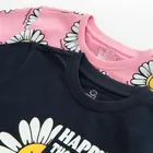 Cool Club, T-shirt dziewczęcy, mix, SmileyWorld, zestaw, 2 szt.