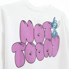 Cool Club, T-shirt dziewczęcy, oversize, biały, Lilo i Stitch