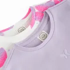 Cool Club, T-shirt dziewczęcy, prążkowany, mix, zestaw, 2 szt.